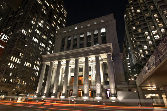 Battery Street in the Evening